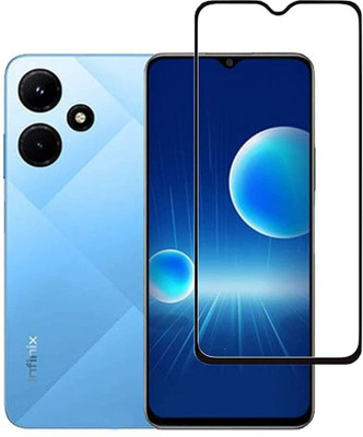 SRT Edge To Edge Tempered Glass for Infinix Hot 30i(Pack of 1)