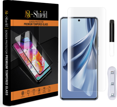 MS-Shield Edge To Edge Tempered Glass for OPPO Reno 10 5G(Pack of 1)