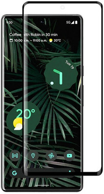 FITSMART Edge To Edge Tempered Glass for Google Pixel 6a(Pack of 1)