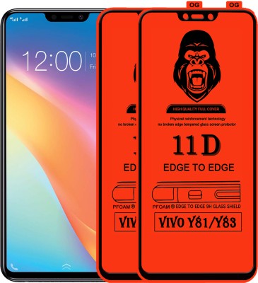 Rofix star Edge To Edge Tempered Glass for VIVO Y83(Pack of 2)