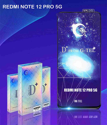 KANCHA Edge To Edge Tempered Glass for REDMI NOTE 12 PRO 5G(Pack of 1)
