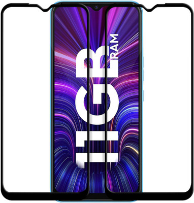 Flipkart SmartBuy Edge To Edge Tempered Glass for Tecno Spark 9(Pack of 2)