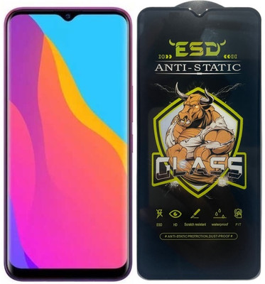 Resolute Edge To Edge Tempered Glass for Itel A05s, ESD Tempered Glass, ESD Screen Protector, Anti Static, Screen Protector(Pack of 1)