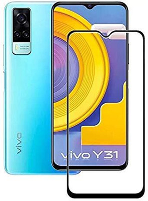 ChutPutMart Edge To Edge Tempered Glass for Vivo Y31(Pack of 1)