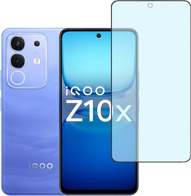 SPRITZEN Edge To Edge Tempered Glass for iQOO Z10x 5G, Matte Tempered Glass(Pack of 1)