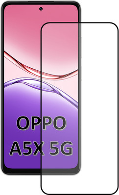 NEXZONE Edge To Edge Tempered Glass for OPPO A5x 5G(Pack of 1)