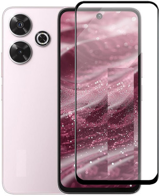 GDBUY Edge To Edge Tempered Glass for POCO M6 Plus 5G(Pack of 1)