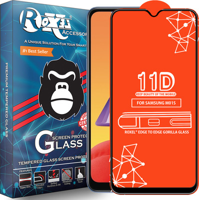Roxel Edge To Edge Tempered Glass for Samsung Galaxy M01S(Pack of 1)