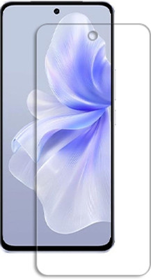 SOMTONE Edge To Edge Tempered Glass for vivo S18e FRONT SCREEN GUARD(Pack of 1)