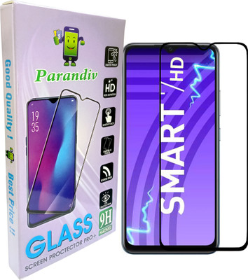 PARANDIV Edge To Edge Tempered Glass for Infinix SMART 7 HD(Pack of 1)