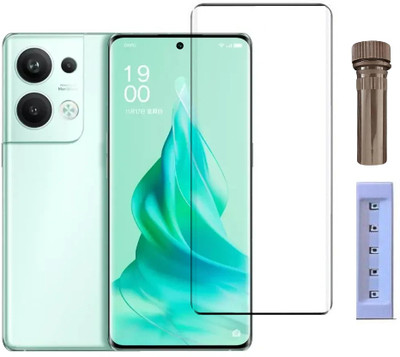 crixus Edge To Edge Tempered Glass for OPPO Reno9 Pro Plus(Pack of 1)