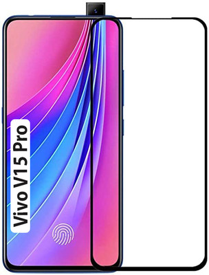 iCopertina Edge To Edge Tempered Glass for Vivo V15 Pro(Pack of 1)