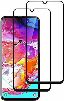 tendwell Edge To Edge Tempered Glass for Samsung Galaxy A70, Samsung Galaxy A70s(Pack of 2)