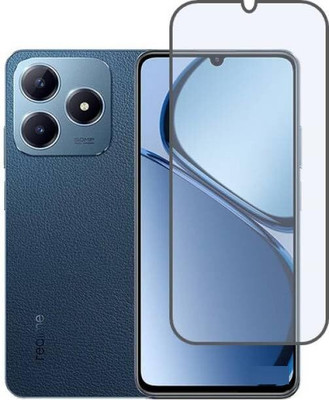 welldesign Edge To Edge Tempered Glass for realme C63, realme Narzo N63(Pack of 1)