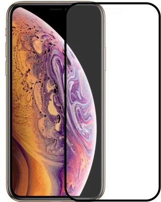 M A ZONE Edge To Edge Tempered Glass for Apple iPhone XS(Pack of 1)
