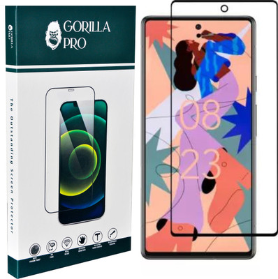 GORILLA PRO Edge To Edge Tempered Glass for Google Pixel 6A 5G, Pixel 6A Primium Quality G Rhino Glass(Pack of 1)