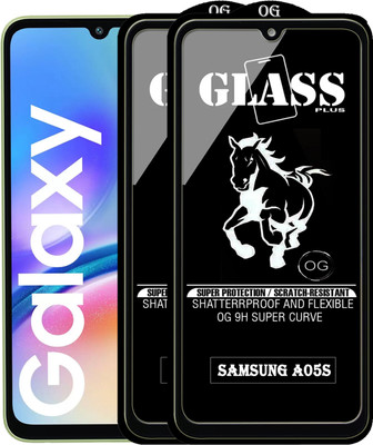 PFOAM Edge To Edge Tempered Glass for SAMSUNG GALAXY A05S(Pack of 2)