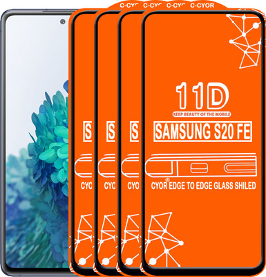 CYOR Edge To Edge Tempered Glass for SAMSUNG S20 FE(Pack of 4)