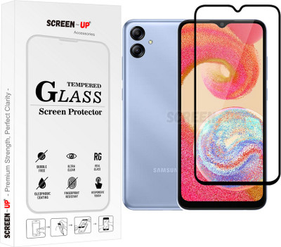 ScreenUp Tempered Glass Guard for Samsung Galaxy A04e(Pack of 1)