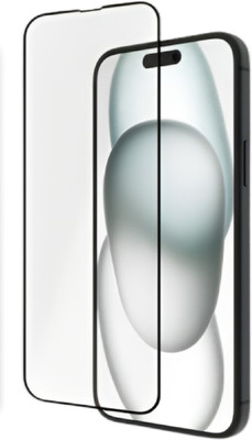 XTRENGTH Edge To Edge Tempered Glass for Apple iPhone 15(Pack of 1)