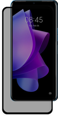 AuraX Edge To Edge Tempered Glass for tecno spark 9t(Pack of 1)