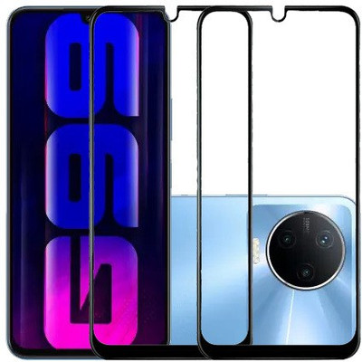 VIGHNAD Edge To Edge Tempered Glass for Infinix Note 12 Pro, Infinix Note 12 Pro 4G(Pack of 2)
