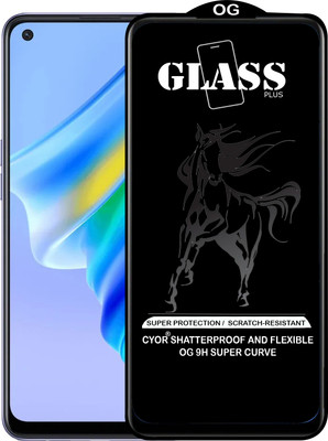 CYOR Edge To Edge Tempered Glass for OPPO A95(Pack of 1)