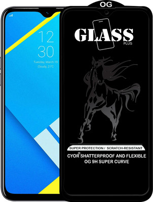 CYOR Edge To Edge Tempered Glass for Realme C1(Pack of 1)