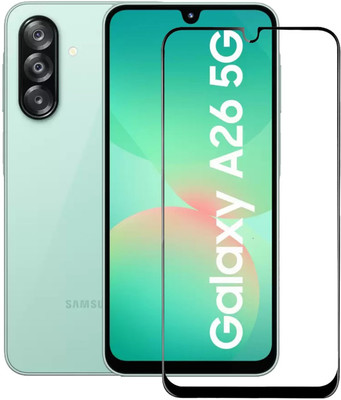 SNMART Edge To Edge Tempered Glass for Samsung Galaxy A26 5G(Pack of 1)