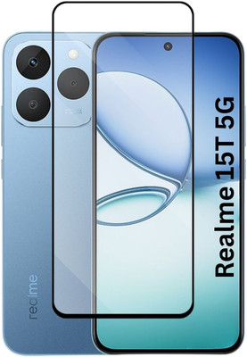 Flipkart SmartBuy Edge To Edge Tempered Glass for Realme 15T 5G(Pack of 1)