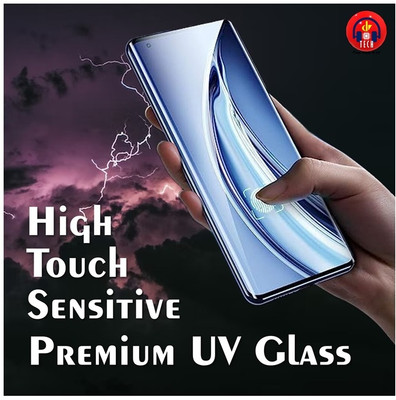 DVMART Edge To Edge Tempered Glass for TECNO Phantom X2 UV Tempered Glass Screen Protector Full HD Quality Screen Coverage with Easy Installation Kit (Tempered Glass)(Pack of 1)