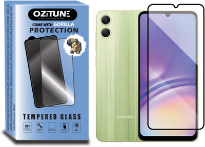 OZitune Edge To Edge Tempered Glass for Samsung Galaxy A06/M05/F05, Screen Protector Optical Clarity Edge to Edge Guard(Pack of 1)