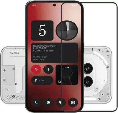 Flipkart SmartBuy Tempered Glass Guard for Nothing Phone (2a) Plus, Nothing Phone 2a Plus(Pack of 1)