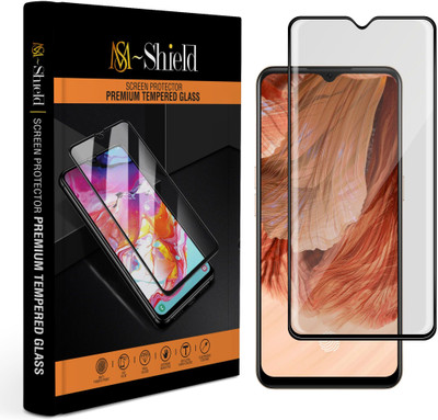 MS-Shield Edge To Edge Tempered Glass for OPPO F17(Pack of 1)