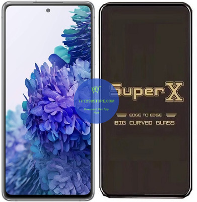 TELESHIELD Edge To Edge Tempered Glass for Samsung Galaxy S20 FE, Super X Edge Glass, Super X Tempered Glass, Super X Screen Protector(Pack of 1)