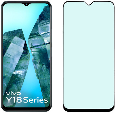 KARTRAY Edge To Edge Tempered Glass for Vivo Y18, Matt Glass(Pack of 1)
