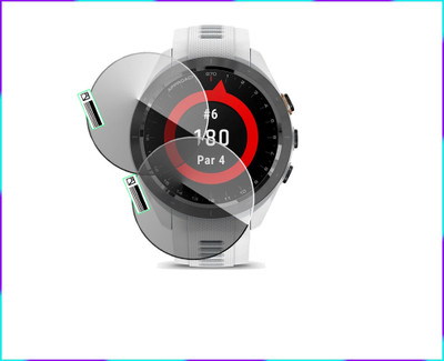 HIDEOUS Edge To Edge Tempered Glass for GARMIN APPROACH S70(Pack of 2)