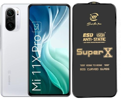 VMC Edge To Edge Tempered Glass for MI A16(Pack of 1)