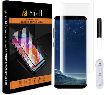MS-Shield Edge To Edge Tempered Glass for Samsung Galaxy S8(Pack of 1)