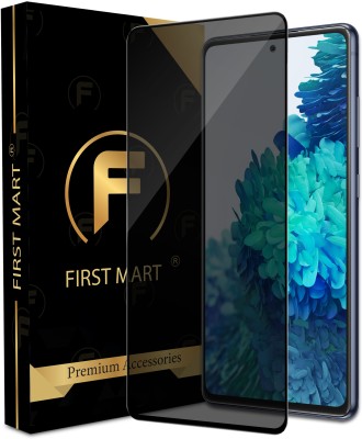 FIRST MART Edge To Edge Tempered Glass for Samsung Galaxy S20 FE 5G, Samsung Galaxy S20 FE, Samsung S20 FE 5G, Samsung Galaxy A53 5G, Samsung Galaxy A53, Samsung A53 5G, Samsung Galaxy A52, Samsung A52, Samsung Galaxy M31s, Samsung M31s, Samsung Galaxy A51, Samsung A51, Privacy Anti Spy Glass Protec