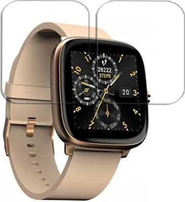 SOMTONE Edge To Edge Tempered Glass for N-WATCH 4G Camera Smartwatch SMARTWATCH SCREEN GUARD(Pack of 2)