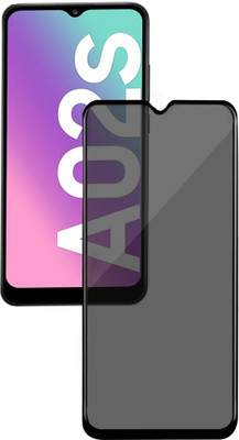 HUPSHY Edge To Edge Tempered Glass for SAMSUNG Galaxy A02s(Pack of 1)