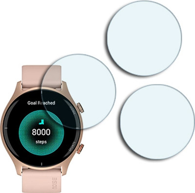 ARBAN Edge To Edge Tempered Glass for NoiseFit Twist Smart Watch 1.38 inch ANTIBLUE TEMPERED GLASS(Pack of 3)