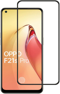 INFINITYWORLD Edge To Edge Tempered Glass for Oppo F21s Pro(Pack of 1)