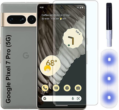 GET PAY Edge To Edge Screen Guard for Premium Tempered Glass Design for Google Pixel 7 Pro 5G(Pack of 1)