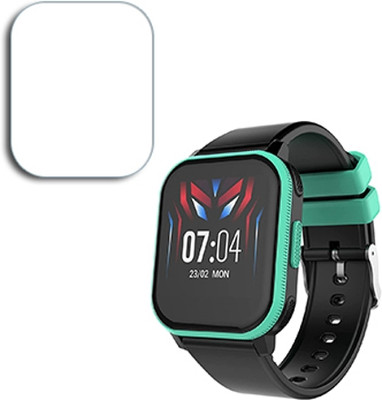 SOMTONE Edge To Edge Tempered Glass for Play-On Smart Watch For Kids 1.4 inch CREEN GUARD(Pack of 1)