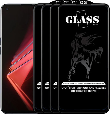 CYOR Edge To Edge Tempered Glass for OPPO K9 5G(Pack of 4)