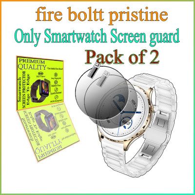 daffin Edge To Edge Tempered Glass for Fire-Boltt Pristine(Pack of 2)