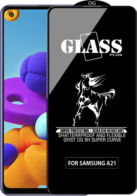 Qyist Edge To Edge Tempered Glass for SAMSUNG GALAXY A21(Pack of 1)