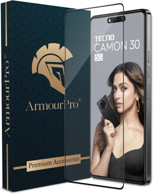 ArmourPro Edge To Edge Tempered Glass for Tecno Camon 30 5G, Tecno Camon 30, Camon 30 5G, Camon 30(Pack of 1)